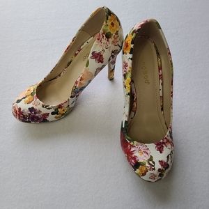 Bamboo Woman's High Heel Dress Shoes, Size: 7